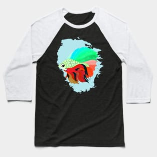 Siamese fighting fish Baseball T-Shirt